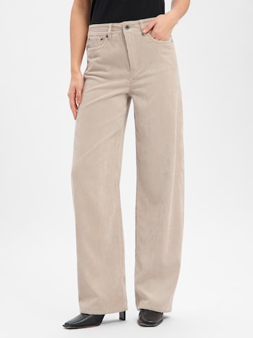 Wide Leg Pantalon 'Medley' DRYKORN en beige : devant