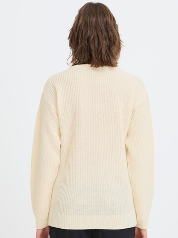 Pull-over ' OXISANDIE LS ' Oxmo en beige