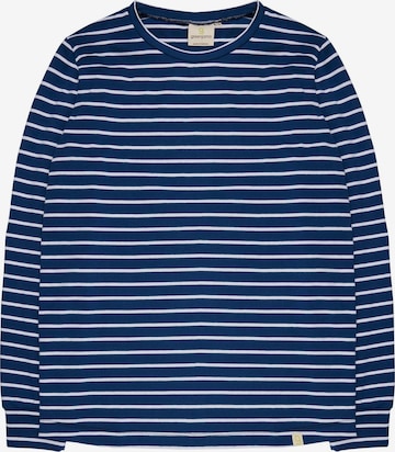 greenjama Pajama Shirt in Blue: front