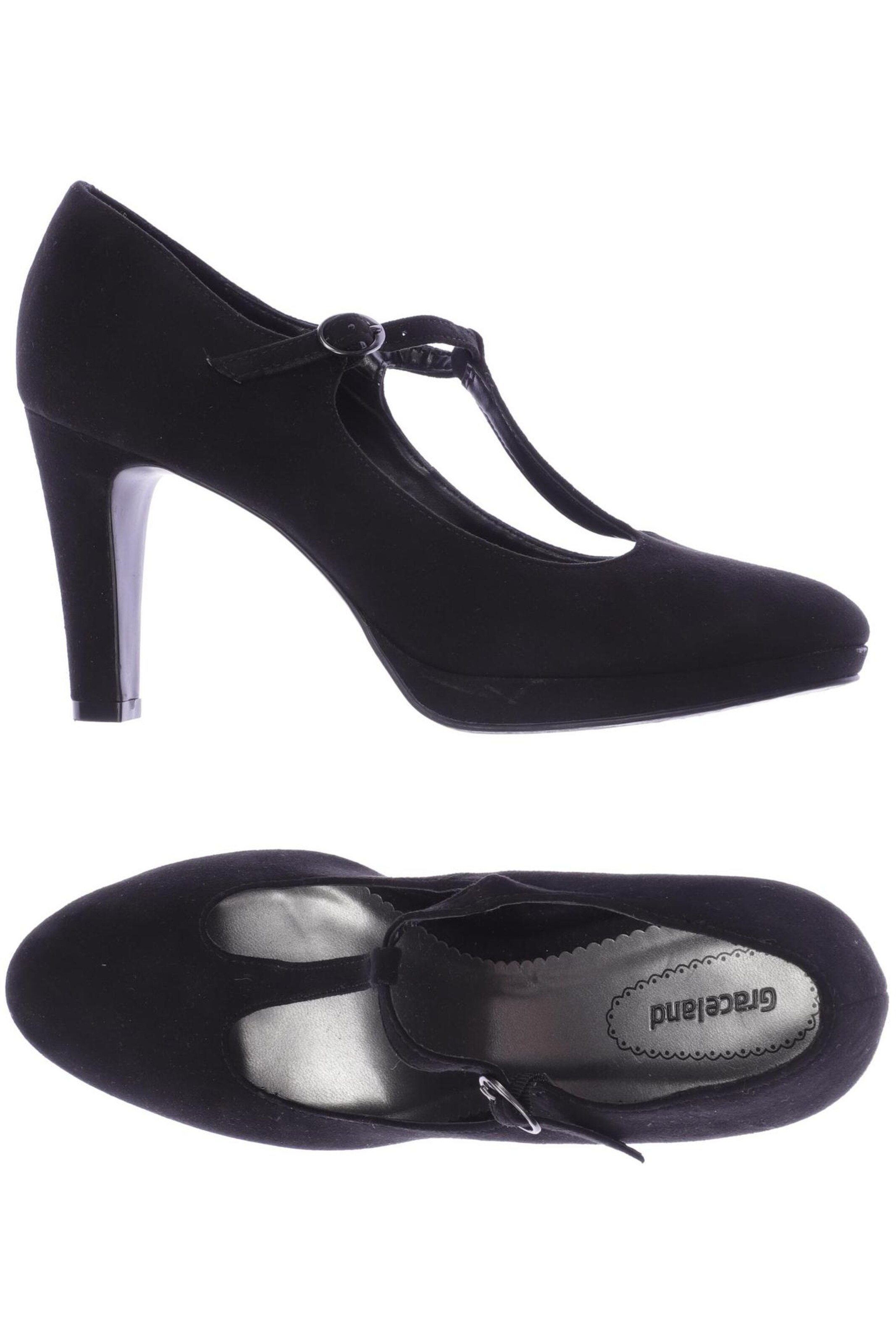 Deichmann Ladies Leather T Bar Shoes Graceland Shoes Shop