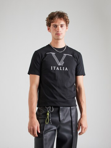 19V69 ITALIA T-Shirt 'Pierre' in Schwarz: Vorderseite