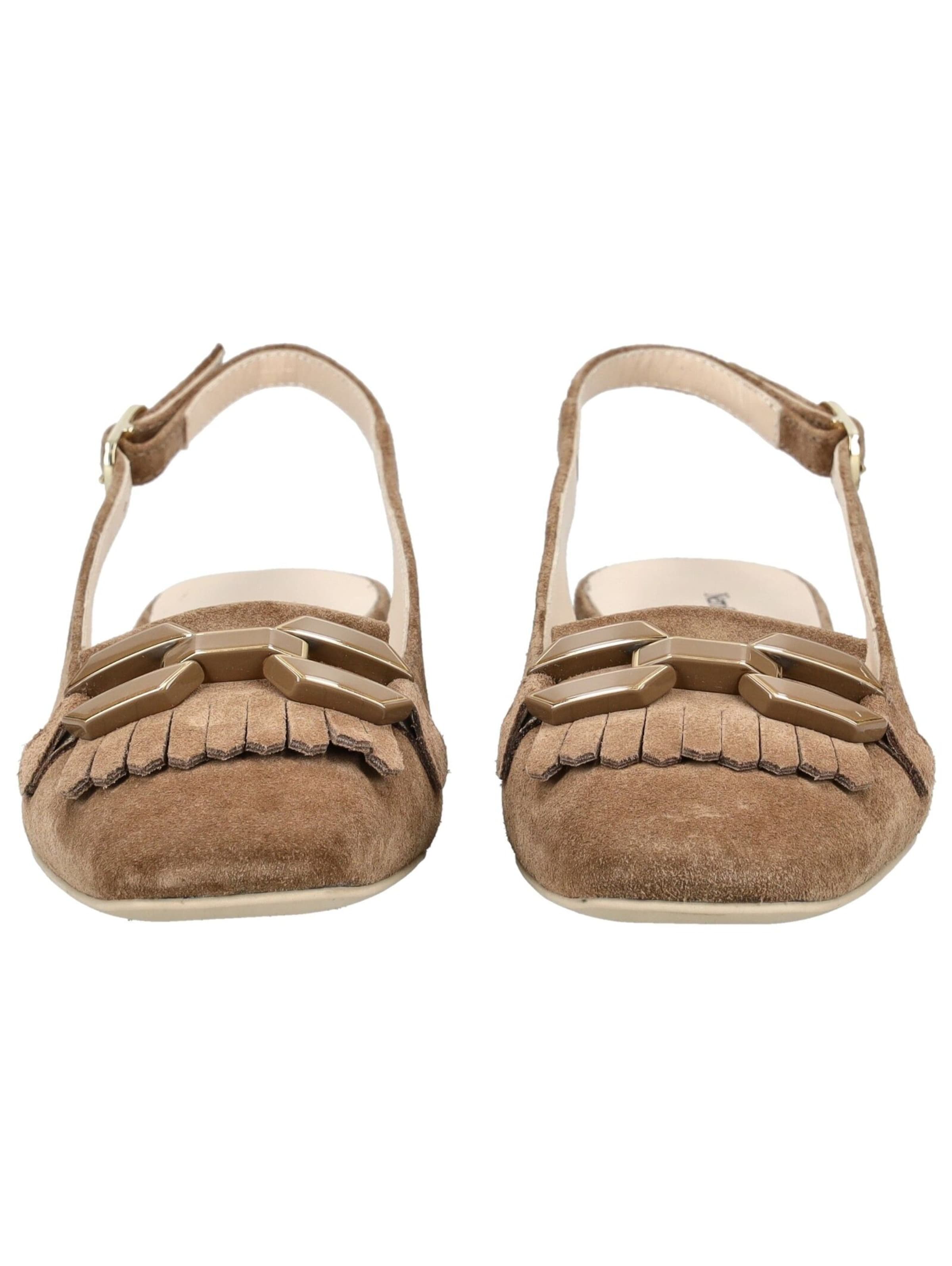 Escarpins à bride arrière Nero Giardini en marron