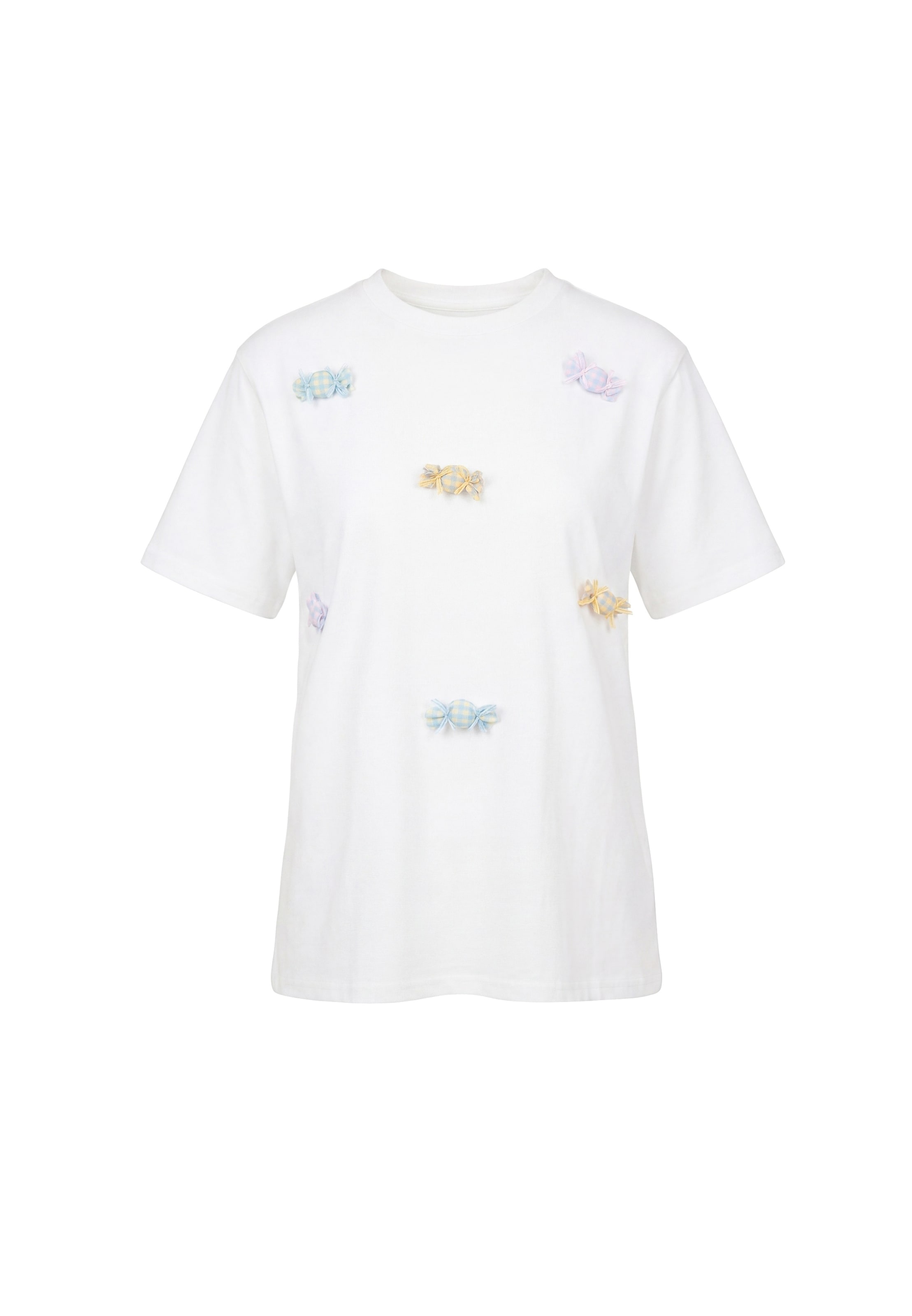 T-shirt 'Pop' MYMO en blanc : devant
