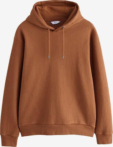 Bluză de molton de la Next pe maro: față