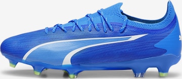 PUMA Soccer Cleats 'Ultra Ultimate' in Blue: front