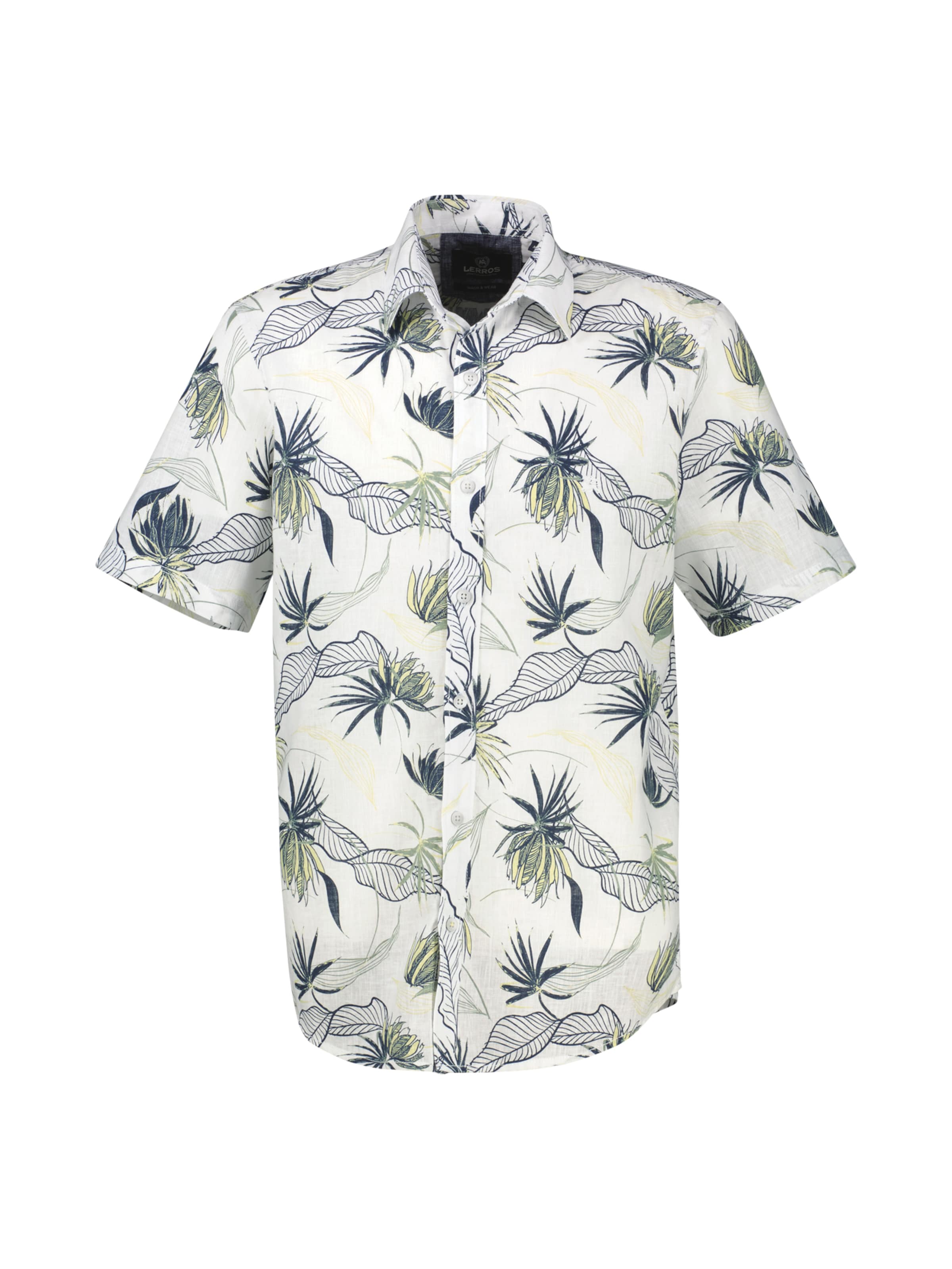 LERROS Regular fit Business shirt in White: front