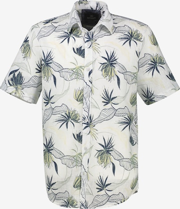 LERROS Regular fit Business shirt in White: front
