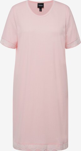 Chemise de nuit Ulla Popken en rose : devant