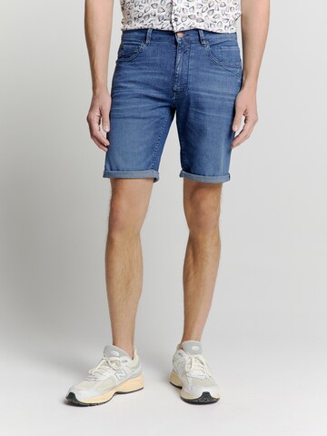 regular Pantaloni di No Excess in blu: frontale