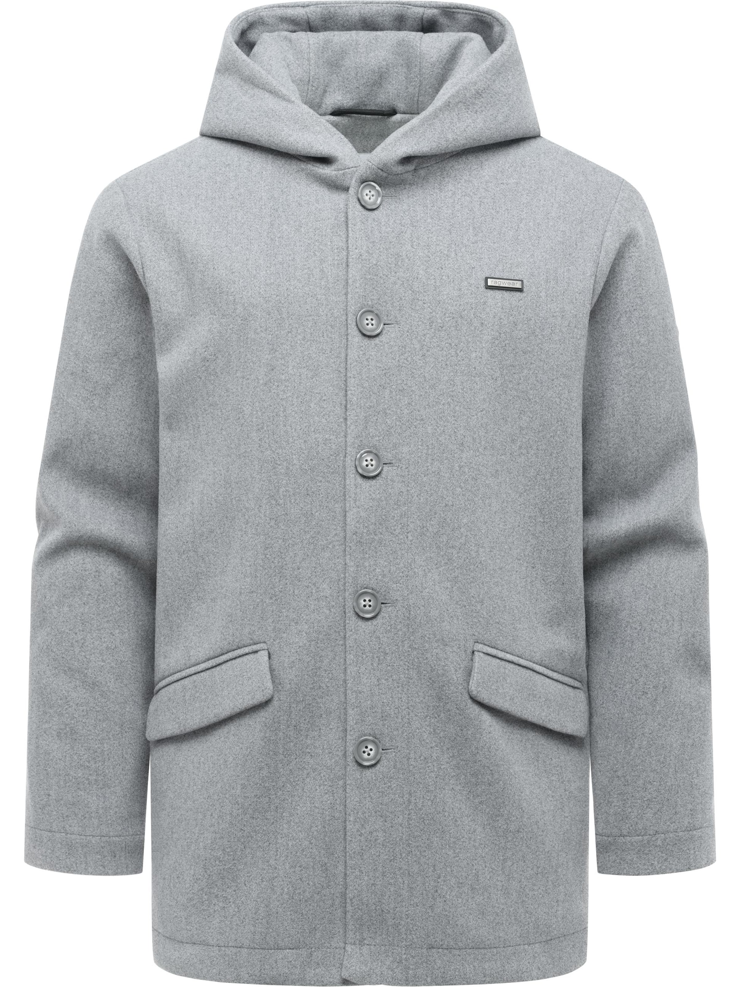 Ragwear Mantel 'Badyan' in S in hellgrau, Produktansicht