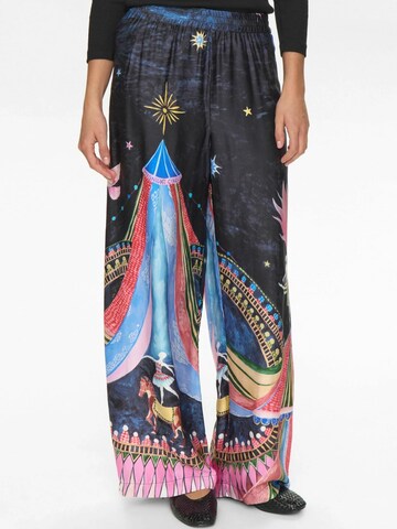 NÜMPH Regular Trouser ' NUSTARLA ' in Mischfarben: Vorderseite