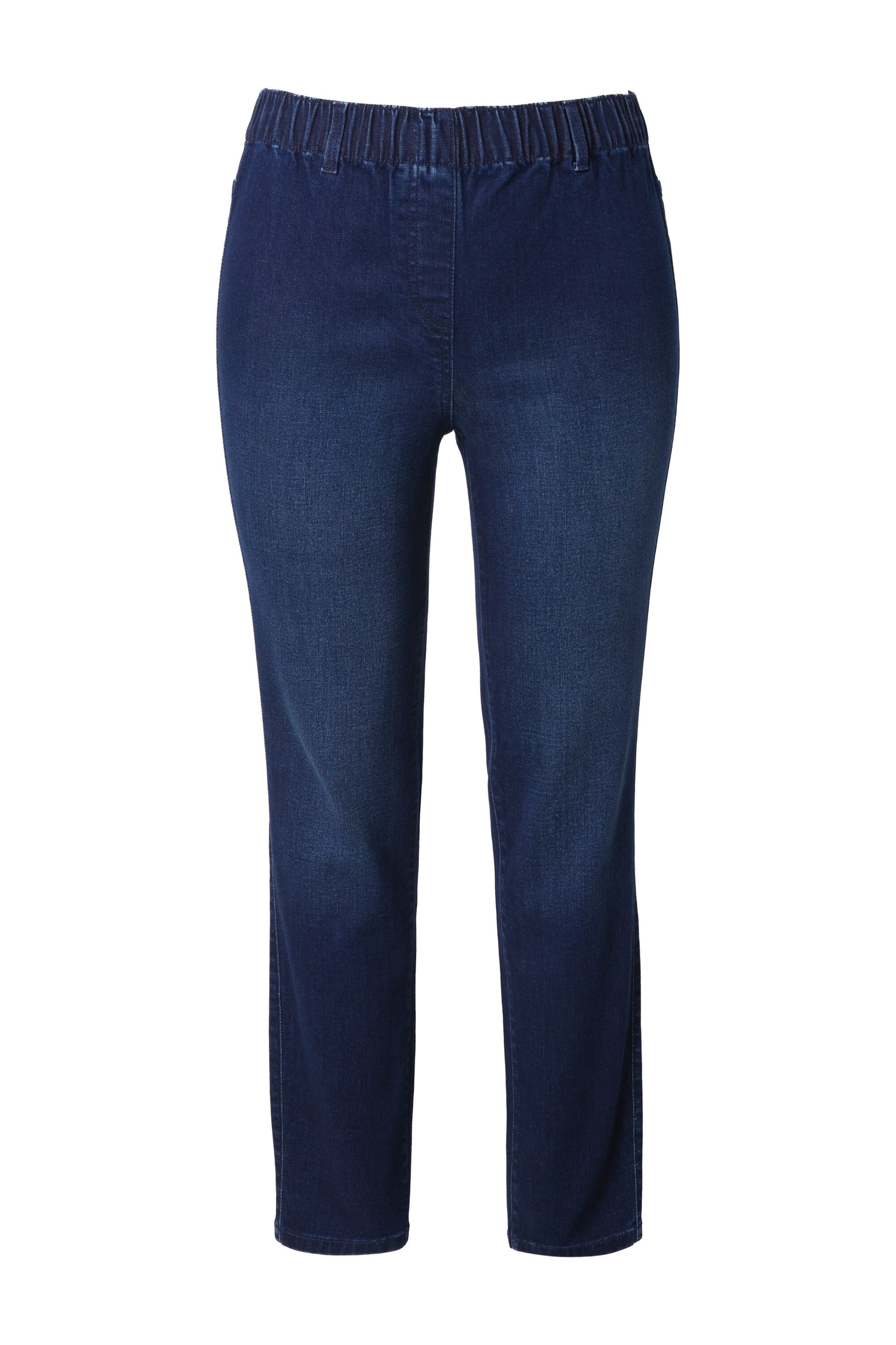Ulla Popken Jeans in Blauw: voorkant