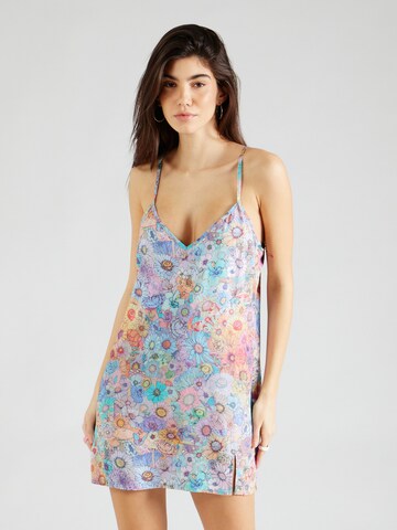 RVCA - Vestido de verano 'SLIP UP' en Mezcla de colores: frente