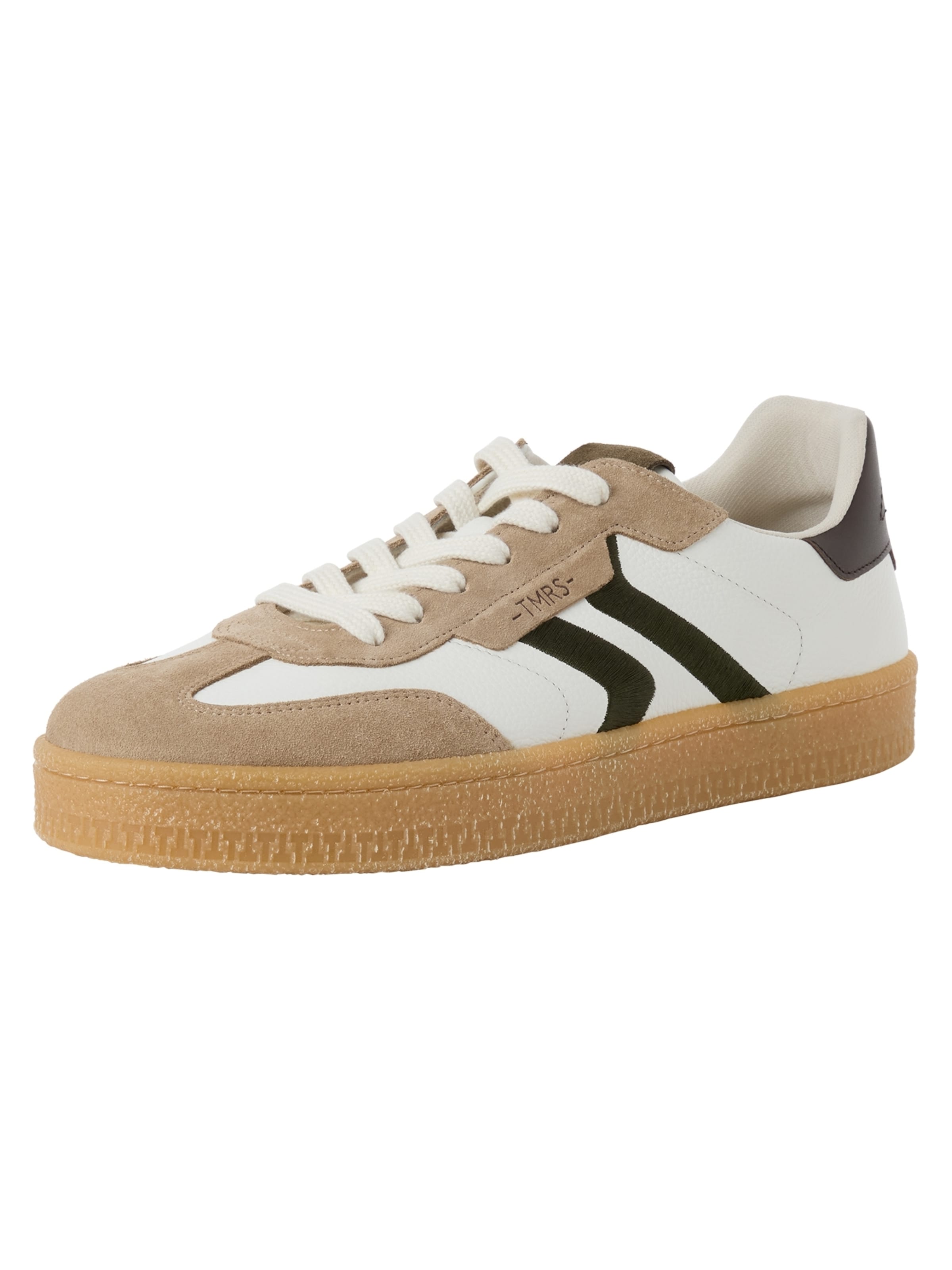 Tamaris Platform trainers in White: front