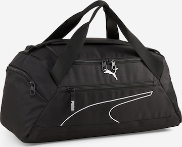 PUMA - Bolsa de fin de semana 'Fundamentals' en negro: frente