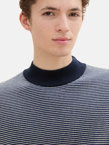 TOM TAILOR DENIM Sweater in Blue