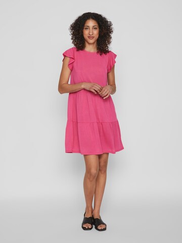 VILA - Vestido de verão 'SUN' em rosa