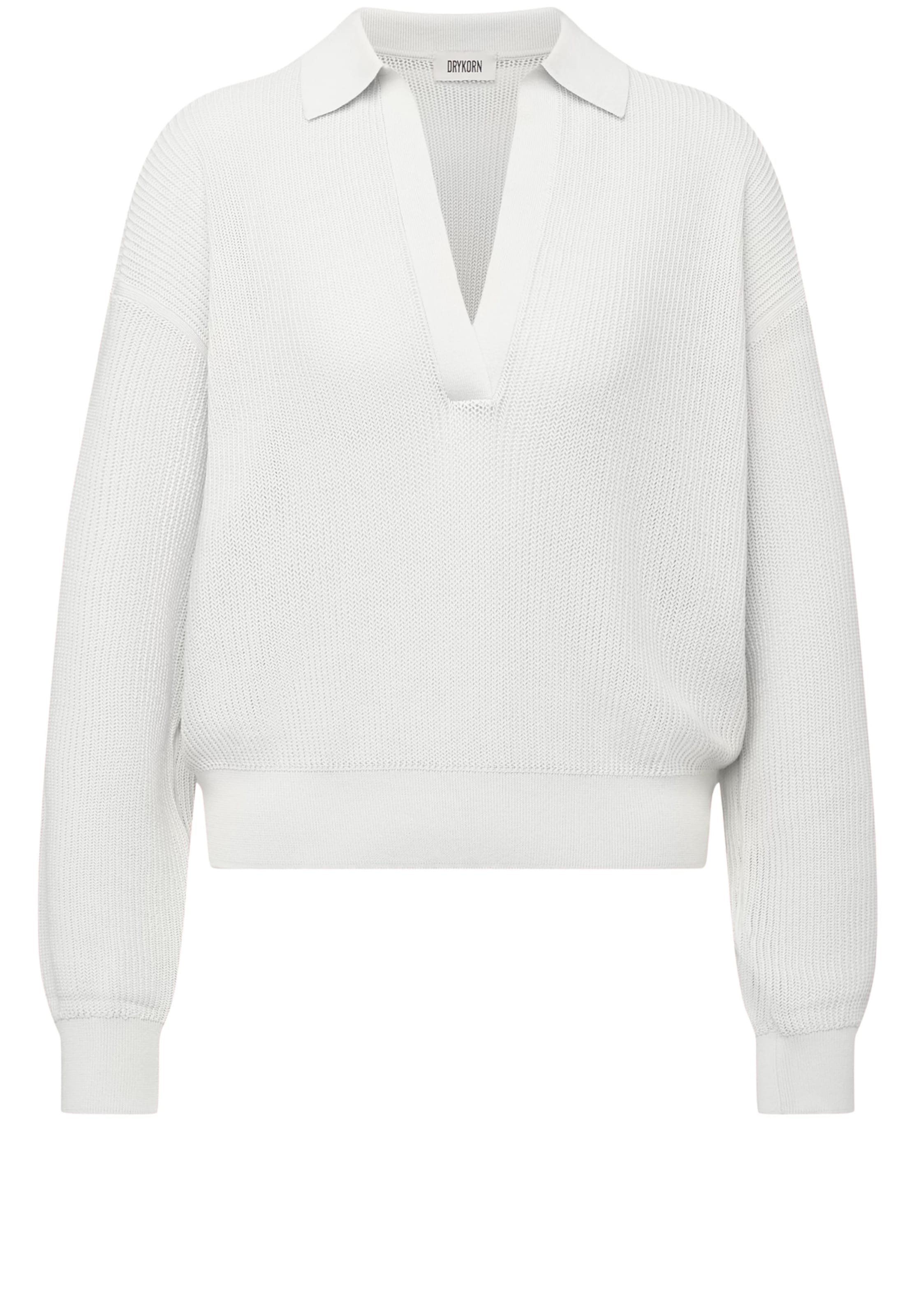 DRYKORN Pullover 'Jorgia' in Weiß: Vorderseite