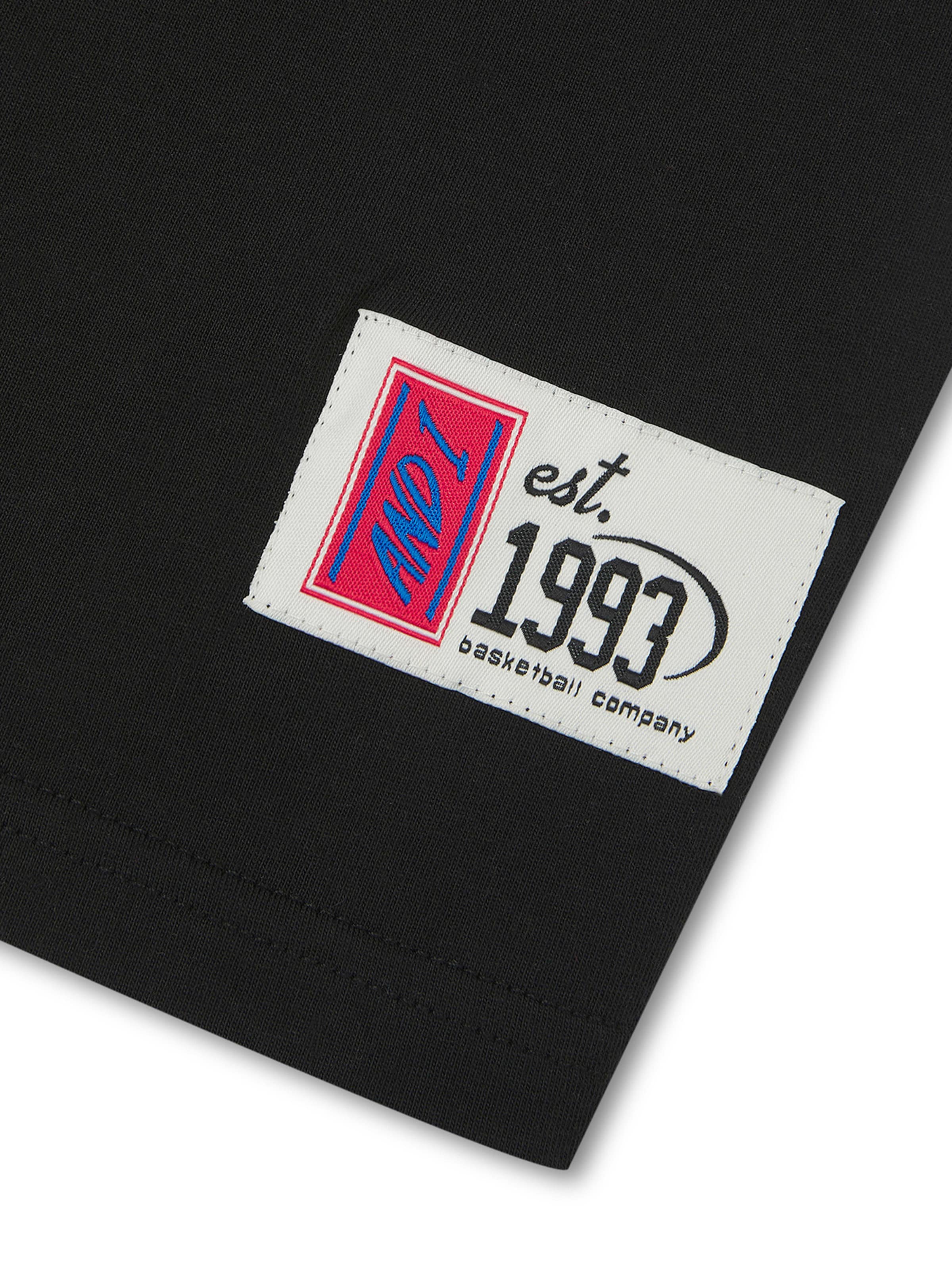 AND1 Paita värissä musta