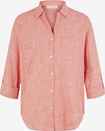 Camicia da donna di TOM TAILOR in arancione: frontale