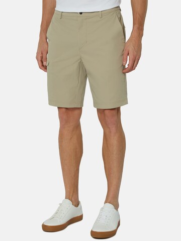 Regular Pantalon cargo Boggi Milano en beige : devant