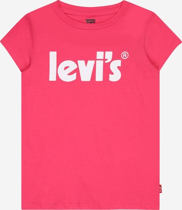 LEVI'S Тениска в розово: отпред