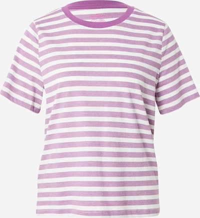 Tricou TOM TAILOR pe lila / alb, Vizualizare produs
