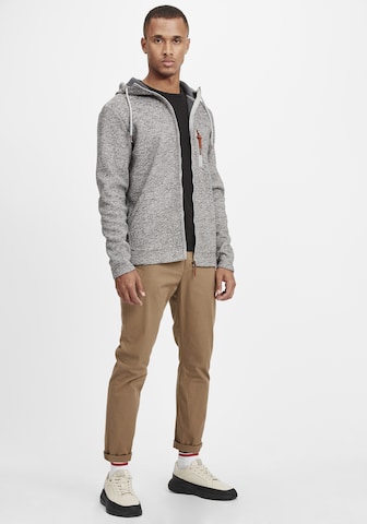 BLEND Fleece Jacket 'Pinheiro' in Grey