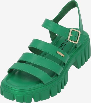 Palado Mules 'Tarla' in Green: front