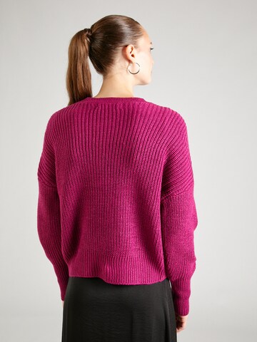 VERO MODA Strickjacke 'LEA' in Pink