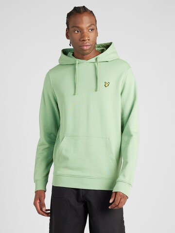 Lyle & ScottSweater majica - zelena boja: prednji dio