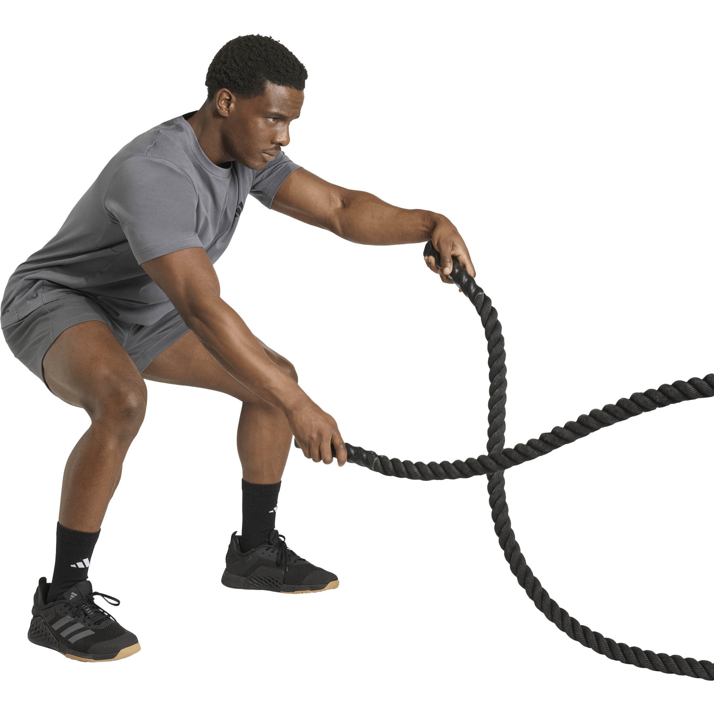 ADIDAS PERFORMANCE Performance Shirt 'WE FR' in Grey