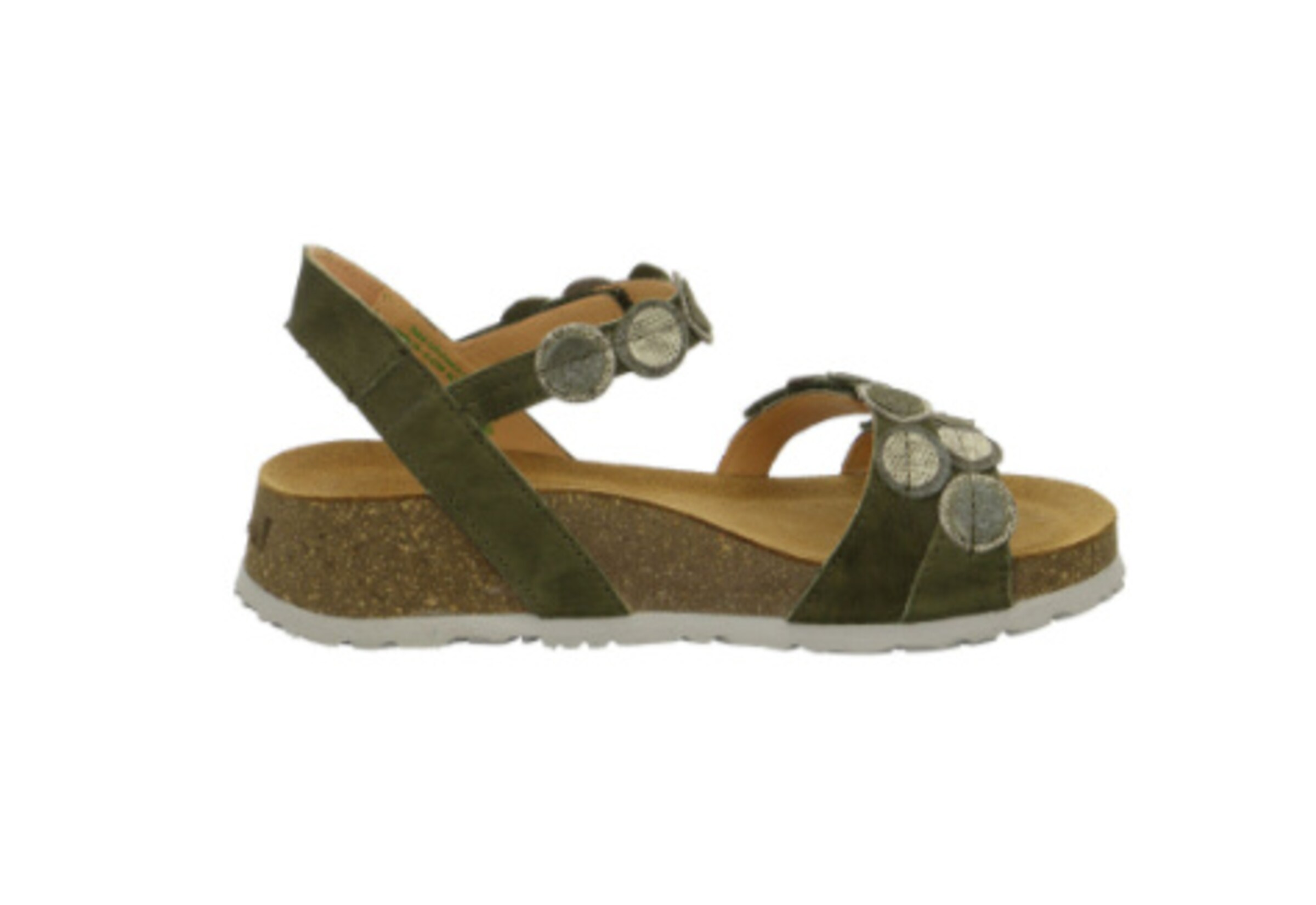 THINK! Strap sandal in Green