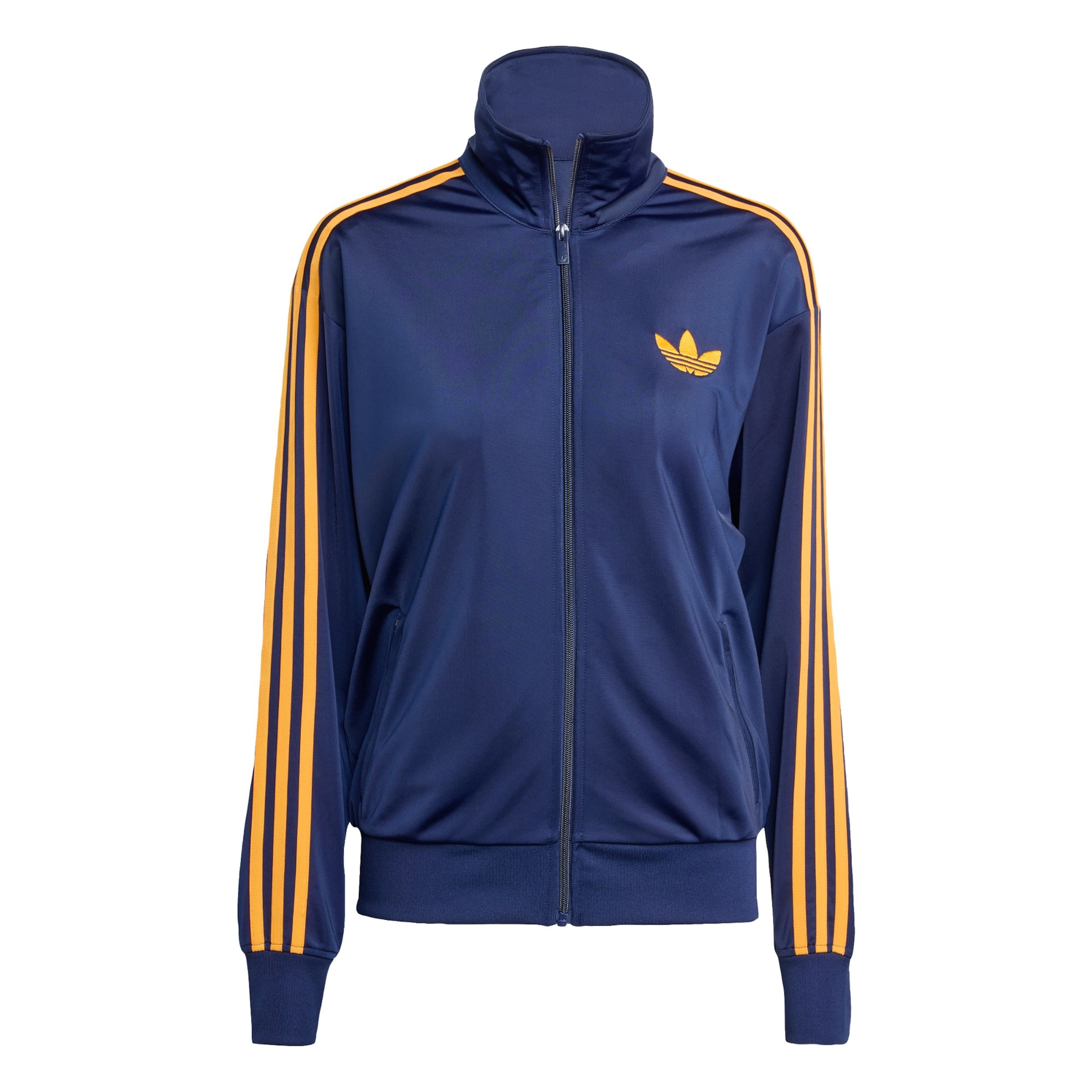 ADIDAS ORIGINALS Суичъри с качулка 'Adicolor Classic Firebird' в синьо: отпред