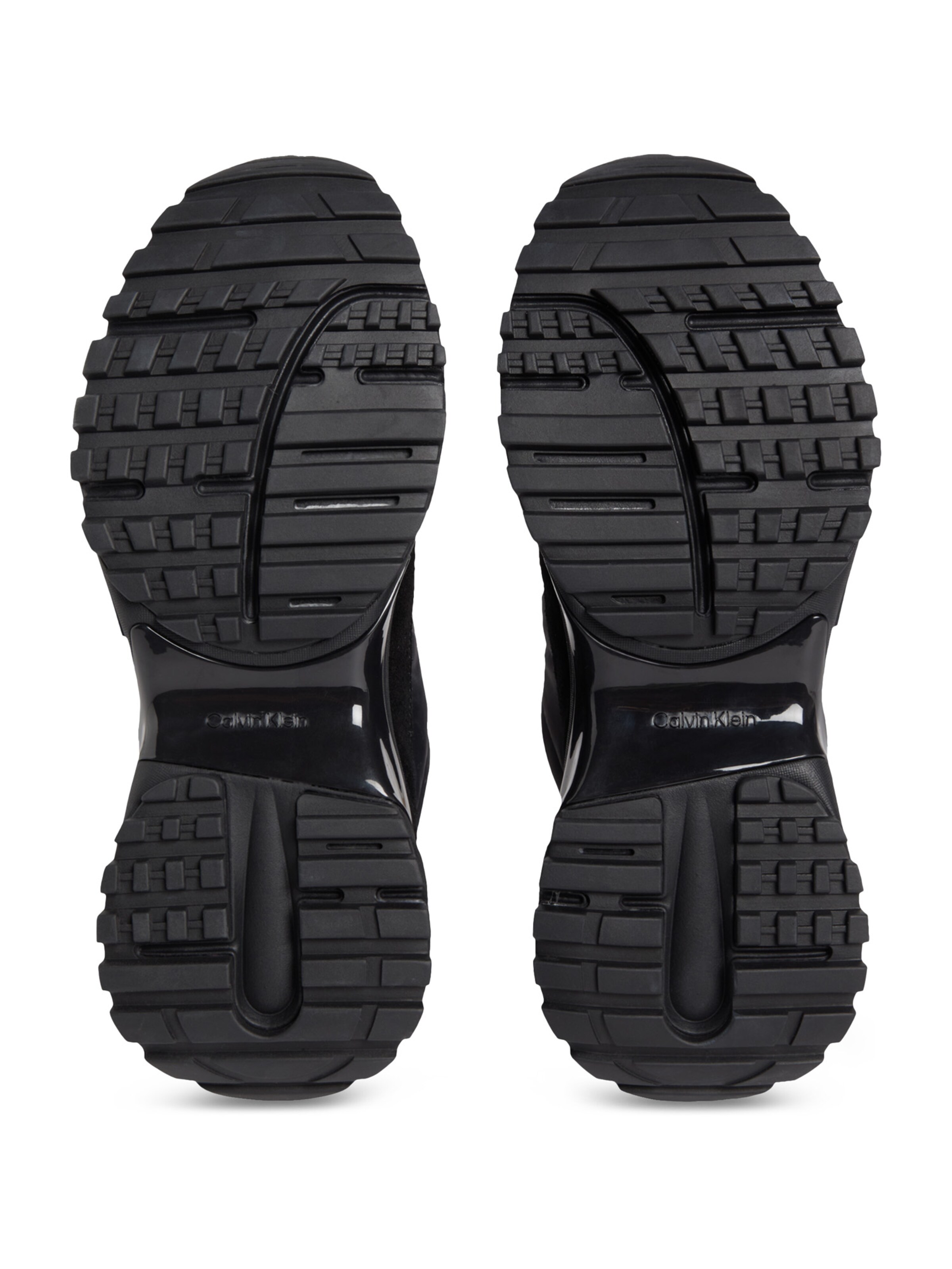 Calvin Klein Σνίκερ χαμηλό 'HIKE RUNNER' σε μαύρο