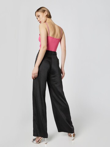 Wide Leg Pantalon 'Carla' VIERVIER en noir