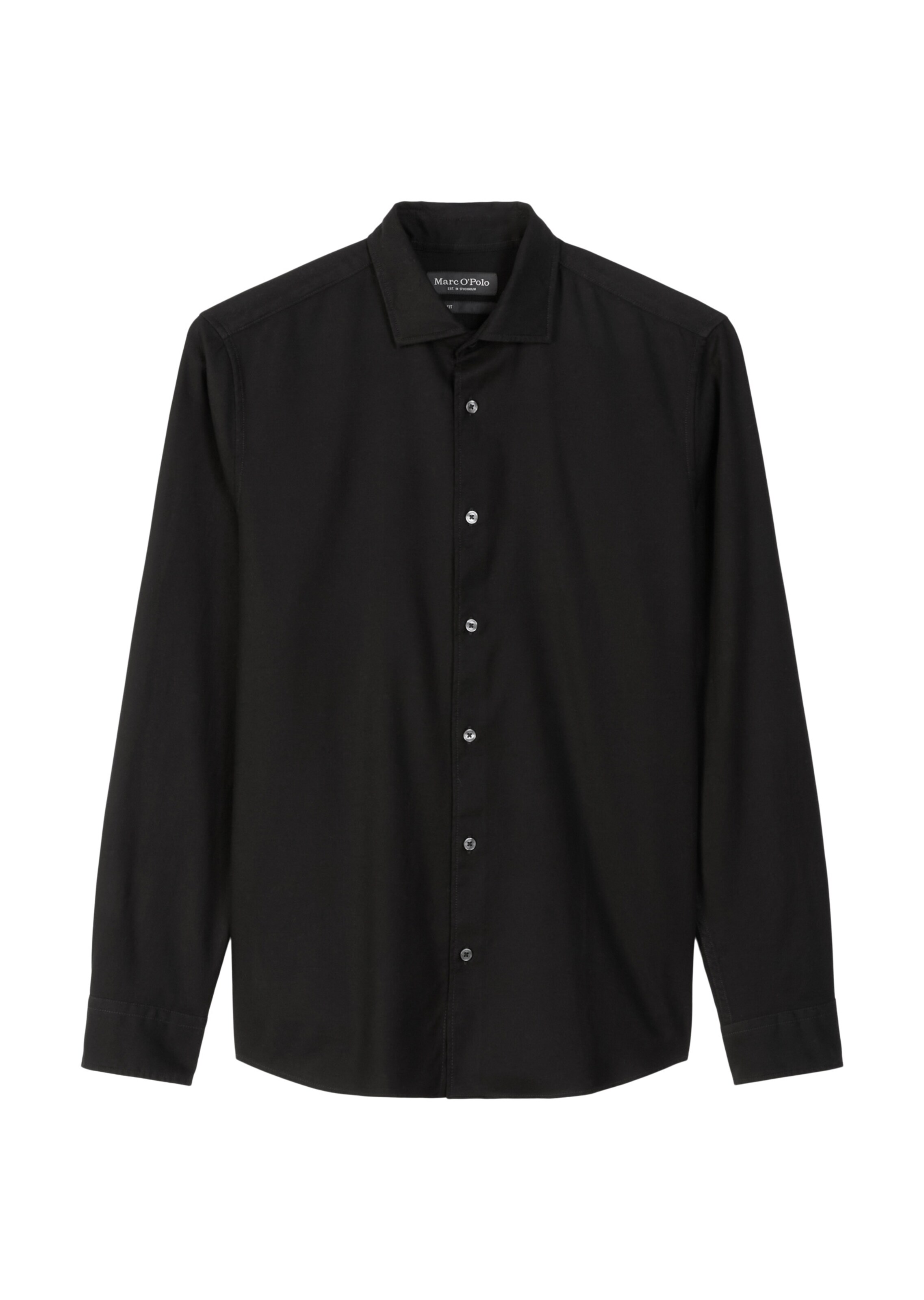 Marc O'Polo - Camisa en negro: frente