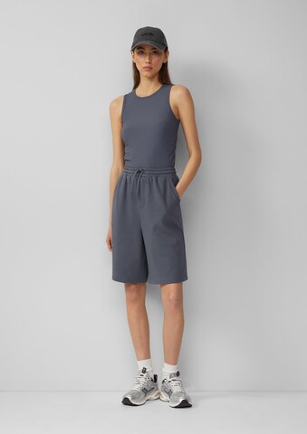 QS Loosefit Broek in Grijs