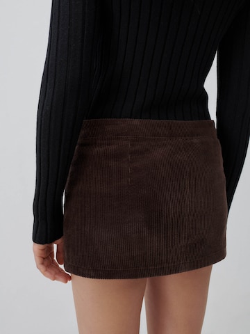 ABOUT YOU x Marie von Behrens Skirt 'Jessa' in Brown