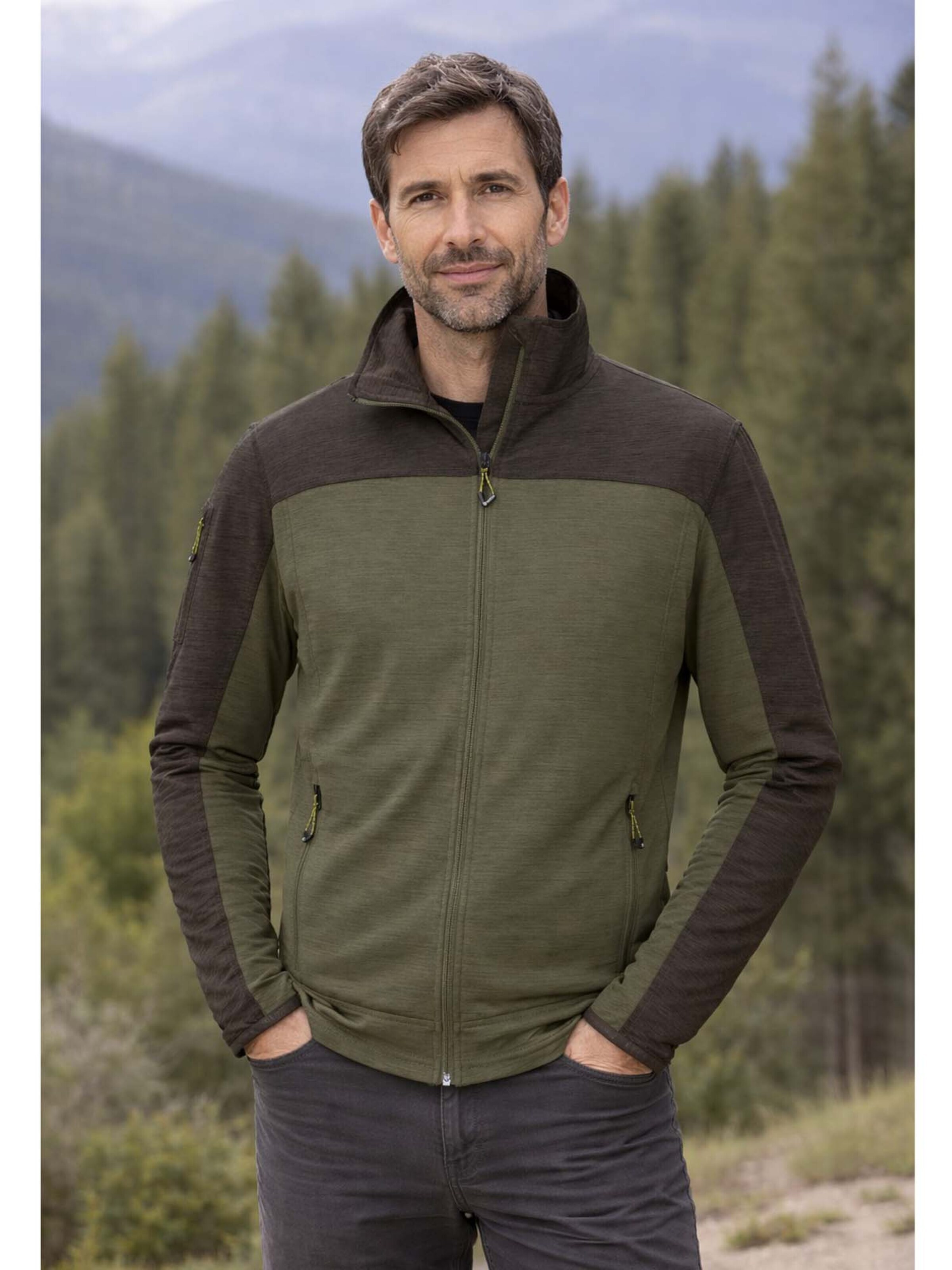 KILLTEC Athletic Jacket in Green