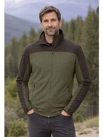 KILLTEC Athletic Jacket in Green: front