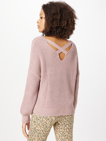 ABOUT YOU Sweater 'Liliana' in Purple