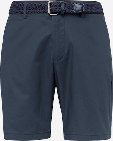 River Island Regular Chino in Blauw: voorkant