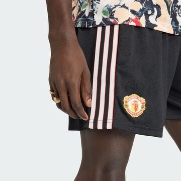 ADIDAS PERFORMANCE Regular Sports trousers 'Manchester United Stone Roses' in Black