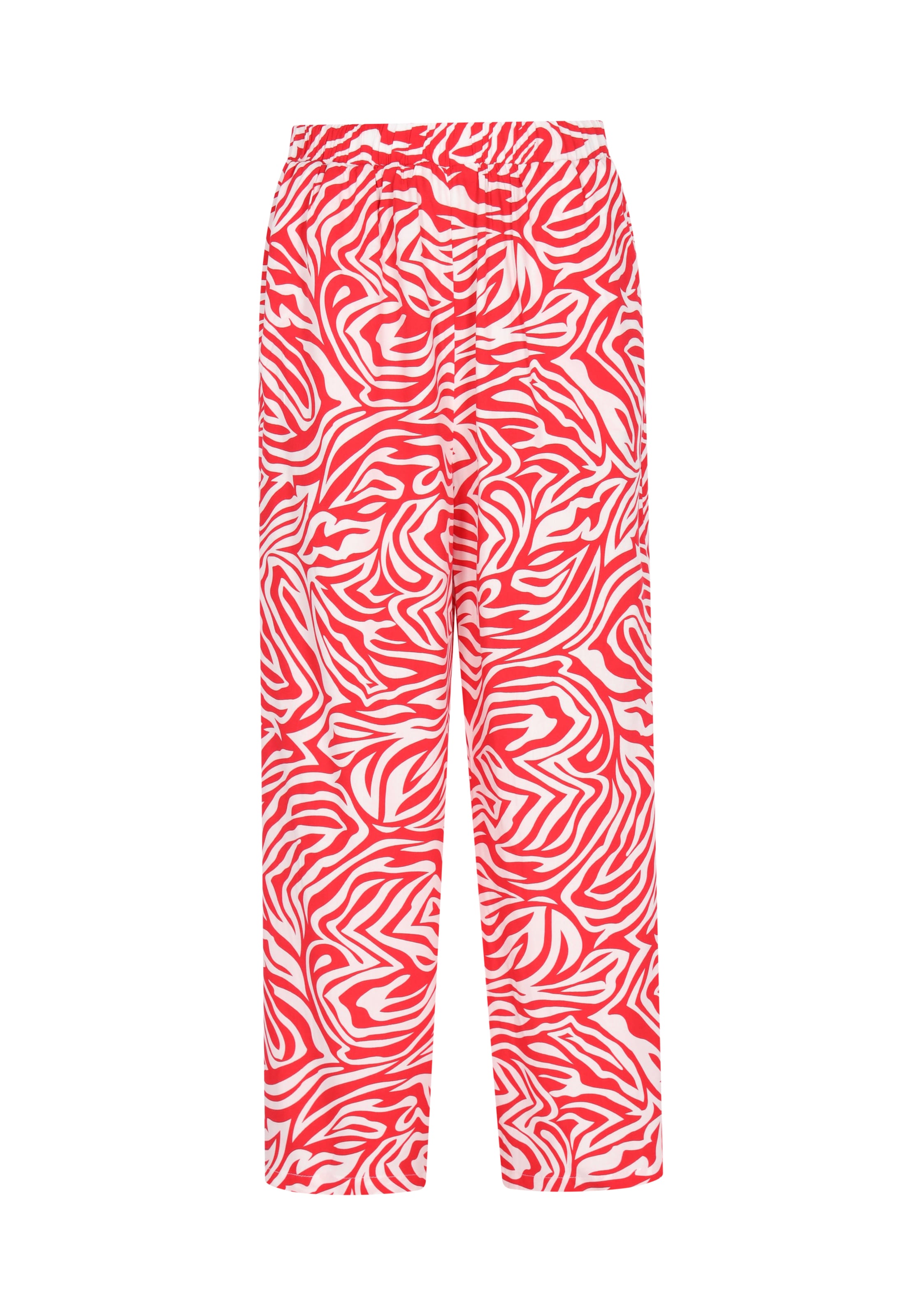 myMo ROCKS Широкий Штаны в Красный: спереди