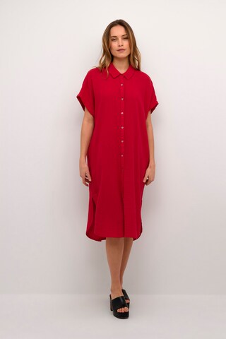 Robe-chemise CULTURE en rouge