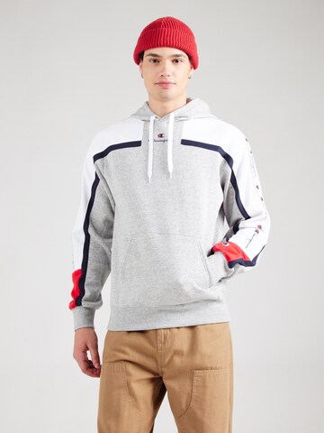 Champion Authentic Athletic Apparel Sweatshirt in Grau: Vorderseite