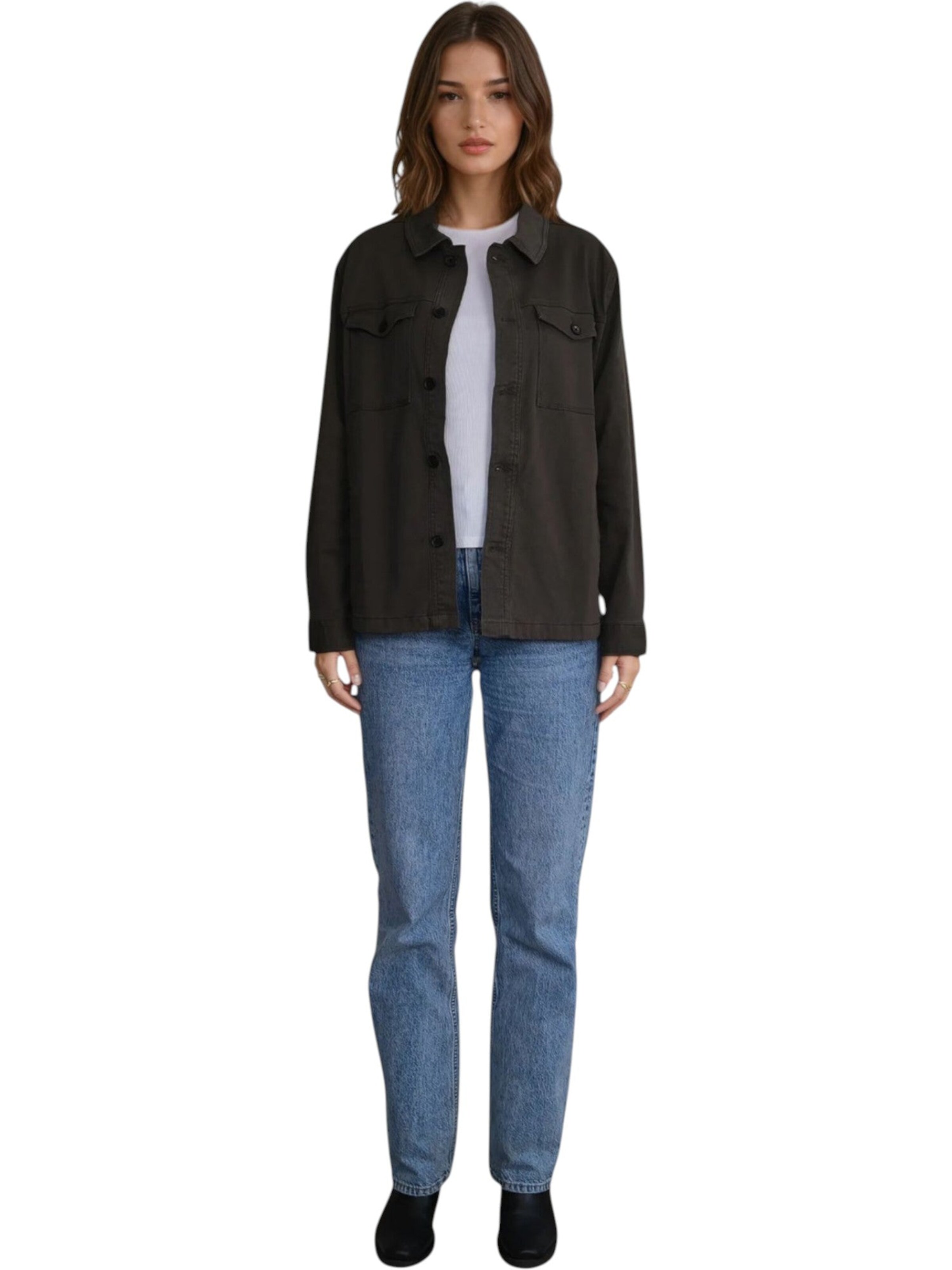 TEESHOPPEN Jacke in Grün