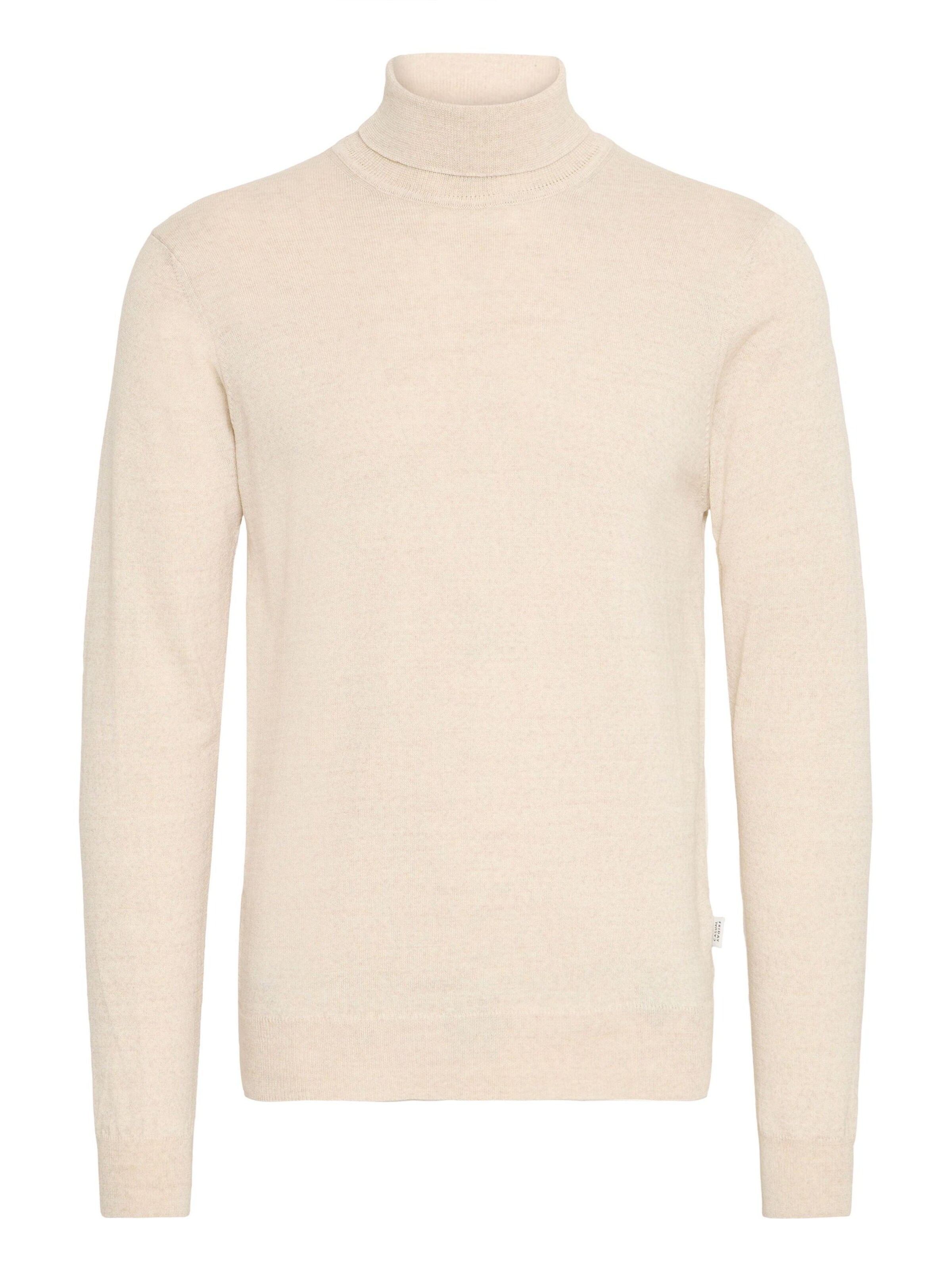 Coupe regular Pull-over 'Konrad' Casual Friday en beige : devant