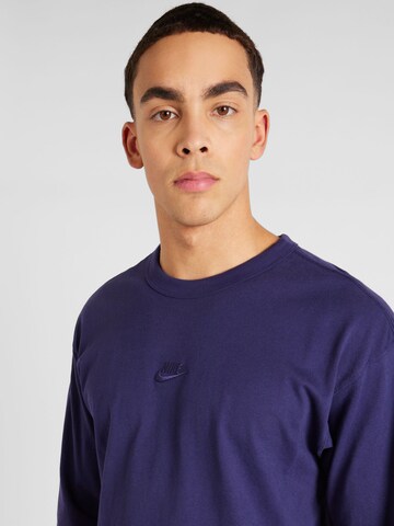 purpurinė Nike Sportswear Marškinėliai